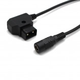 Durable Coil 2 Pins D-Tap to 5.5x2.1mm DC Cable